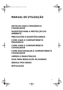 Manual Ignis CBB 392 Frigorífico combinado