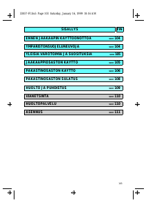 Käyttöohje Ignis CBS 3700/G/3 Jääkaappipakastin