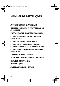 Manual Ignis DPA 18 Frigorífico combinado