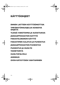 Käyttöohje Ignis DPA 18 Jääkaappipakastin