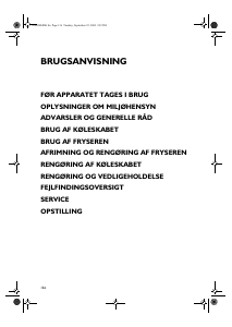 Brugsanvisning Ignis DPA 26 Køle-fryseskab