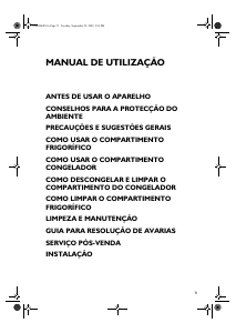 Manual Ignis DPB 20/1 Frigorífico combinado