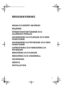 Bruksanvisning Ignis DPC 21 Kyl-frys