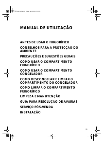 Manual Ignis DPC 21 Frigorífico combinado