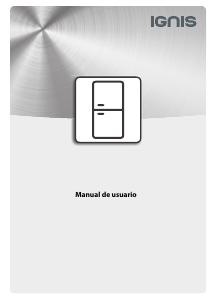 Manual de uso Ignis IGX 81I X Frigorífico combinado