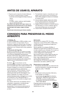 Manual de uso Ignis TGA 3400V/EG/IX Frigorífico combinado