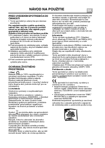 Návod Ignis TGA 391 Chladnička s mrazničkou