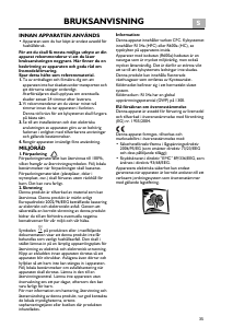 Bruksanvisning Ignis TGA 391/AL Kyl-frys