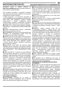 Návod Ignis AKL 700 LX Pánt