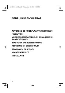 Bedienungsanleitung Ignis AKL 711/IX Kochfeld