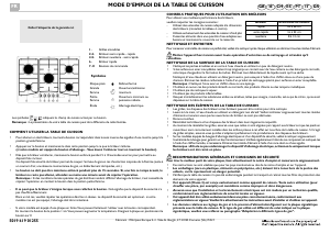 Mode d’emploi Ignis AKS 341/IX Table de cuisson