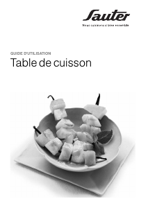 Mode d’emploi Sauter SPG4465X Table de cuisson