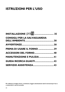 Manuale Ignis AKS 187/IX/01 Forno