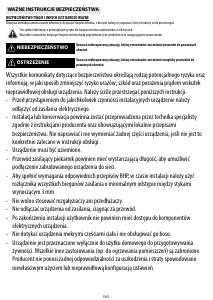Instrukcja Ignis AKS 2000/NB Piekarnik