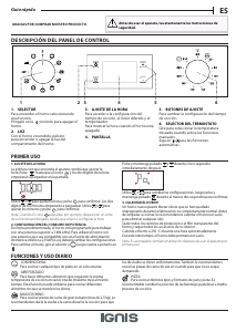 Manual de uso Ignis NFW 830 H IX Horno