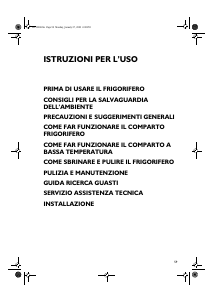 Manuale Ignis ARG 340/B-LH Frigorifero