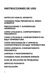 Manual de uso Ignis ARL 100-K/G/01 Refrigerador
