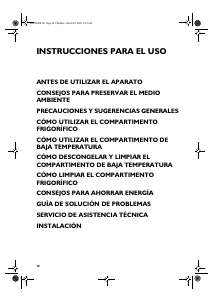 Manual de uso Ignis ARL 130/A+ Refrigerador