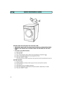 Manual Ignis AWP 091 Washing Machine