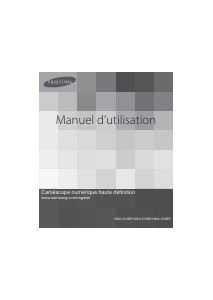 Mode d’emploi Samsung HMX-S16 Caméscope
