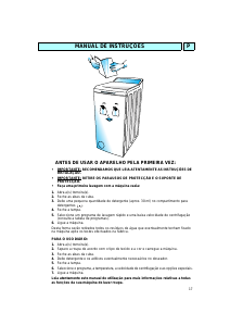 Manual Ignis AWV 404 Máquina de lavar roupa