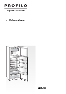 Kullanım kılavuzu Profilo BD2053W2NN Donduruculu buzdolabı