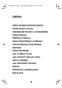 Manuál Ignis AWV 618/2 Pračka
