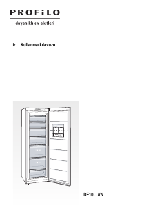 Kullanım kılavuzu Profilo DF1036W3VN Dondurucu