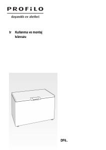 Kullanım kılavuzu Profilo DF6023W2VV Dondurucu