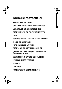 Brugsanvisning Ignis LOE 1052 Vaskemaskine