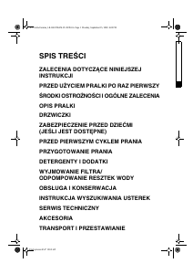 Instrukcja Ignis LOE 1052 Pralka