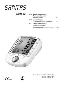 Handleiding Sanitas SBM 52 Bloeddrukmeter