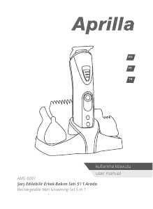 Handleiding Aprilla AMG-6001 Baardtrimmer