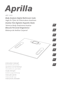 Manual Aprilla ABS-1055 Scale