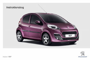 Brugsanvisning Peugeot 107 (2012)