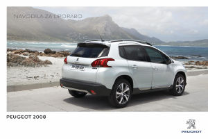 Priročnik Peugeot 2008 (2015)