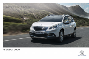 Mode d’emploi Peugeot 2008 (2016)