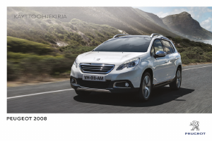 Käyttöohje Peugeot 2008 (2016)