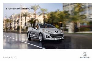 Kullanım kılavuzu Peugeot 207 (2013)