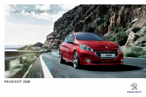 Mode d’emploi Peugeot 208 (2014)