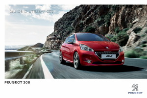 Mode d’emploi Peugeot 208 (2015)