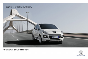 Mode d’emploi Peugeot 3008 (2013)