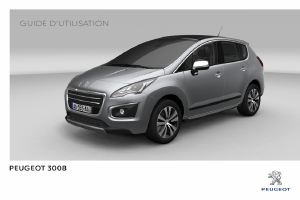 Mode d’emploi Peugeot 3008 (2014)