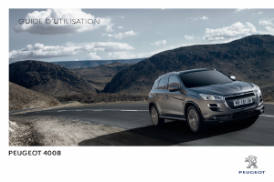 Mode d’emploi Peugeot 4008 (2014)