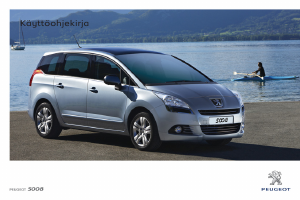 Käyttöohje Peugeot 5008 (2012)