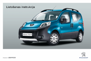 Rokasgrāmata Peugeot Bipper (2013)