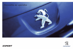 Priročnik Peugeot Expert (2013)