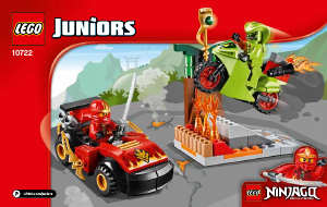 Handleiding Lego set 10722 Juniors Slangenduel