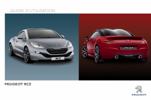 Mode d’emploi Peugeot RCZ (2015)