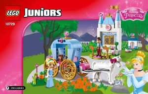 Manual Lego set 10729 Juniors Cinderellas carriage